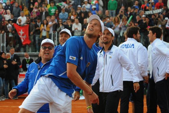 Will Andreas Seppi be celebrating again today?